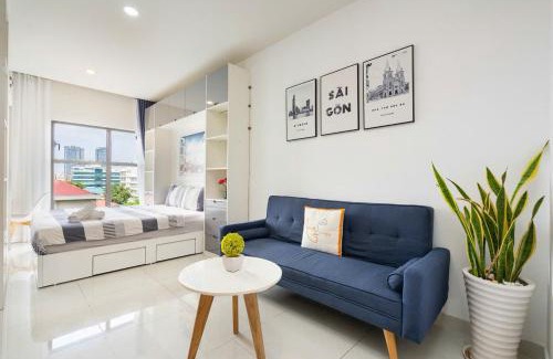 Bach Dang Riverside Apartment | Sleek Studio Saigon Center Hana Apart