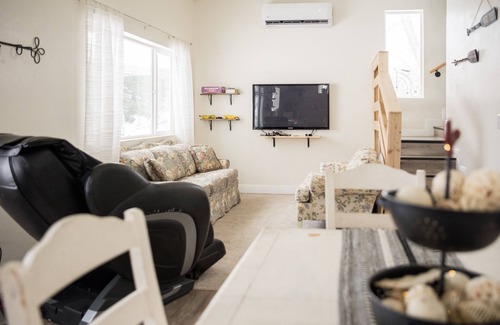 Tridell Other | Sleep numbers, massage chair, air hockey, zipline, petting zoo, games, firepit!