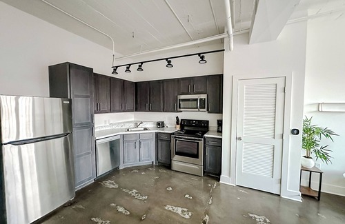 Downtown Wichita Apartment | Sleepover: Charming 1BD/1BA + Parking - Wichita