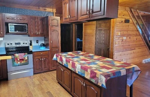 Montpelier Cabin | Sleeps 11 - Bar Room - Game Room - Handicap Accessible