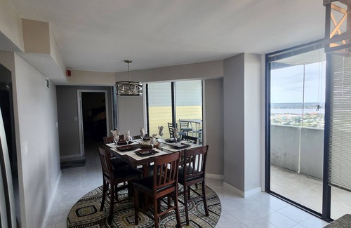 Daytona Beach Condo | SLEEPS 12, OCEANFRONT 3BR 3 BATH 2 STORY PENTHOUSE