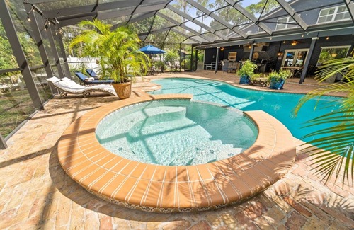 Seminole House | Sleeps 28, Events, Salt Pool/Spa, Outdoor Kichen
