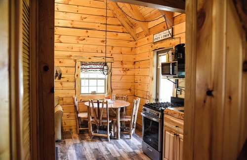 Leeper Cabin | Sleepy Bear Log Cabin near Cook Forest State Park