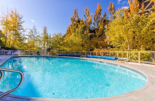 Blackcomb Condo | Slope-side condo ski in ski out! Quiet side of resort, heated pool + 3 hot tubs