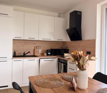 Pasohlavky Apartment | Slunečný apartmán s předzáhradkou Pasohlávky
