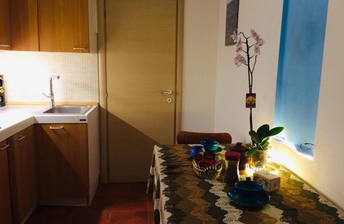 Province of Cagliari Apartment | Small studio apartment with kitchenette and pvt bathroom. MISTRAL 2