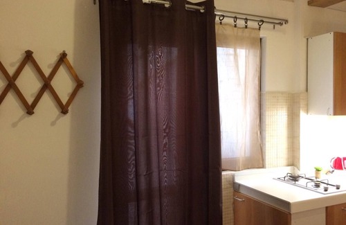 Province of Cagliari Apartment | Small studio apartment with kitchenette and pvt bathroom. MISTRAL 2