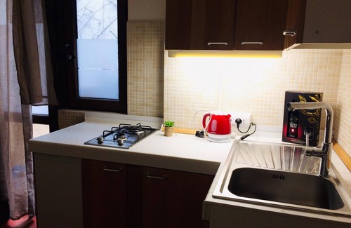 Province of Cagliari Apartment | Small studio apartment with kitchenette and pvt bathroom. MISTRAL 2