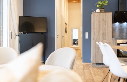Bad Zwischenahn Apartment | SmartFewo: Himmelsträumer | Penthouse | Sauna