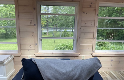 Schenevus House | Smiling Pines - Unique getaway - private pond, kayaks, fire pit, king bed