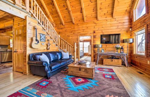 Bryson City House | Smoky Mountain Cabin Rental with Hot Tub and Fire Pit!