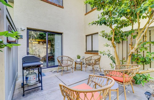 Folly Field Villa | Snowbird/dog-friendly villa with WiFi, 2 patios, & grill + pool/beach access