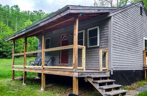Bingham Cottage | Snug Rustic Cottage minutes from Beautiful Wyman Lake in Moscow, ME