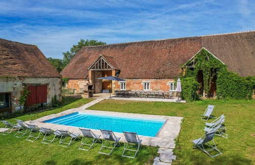 Viglain Villa | So Villa Reprenellière (45) - Heated pool - Foot - 2h Paris - 30p.