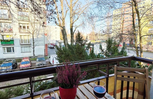 Baluty Apartment | Soft Light Lumina Apartment with balcony