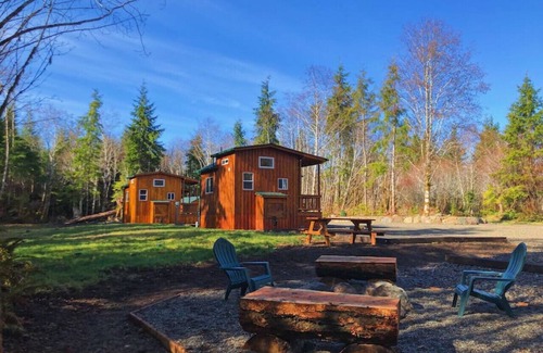 Forks Cabin | Sol Duc Den- East · Sol Duc Den-East, A tiny cabin with big adventures