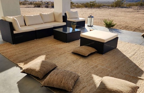 Joshua Tree House | Solar Powered Off Grid Luxury Home on 20 acres of pristine desert 360 views