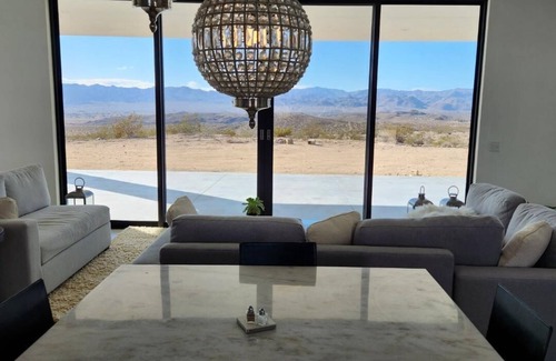 Joshua Tree House | Solar Powered Off Grid Luxury Home on 20 acres of pristine desert 360 views