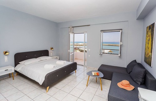 Gouves Hotel | Sole Mare Seaside Apts- Seaview studio (2)