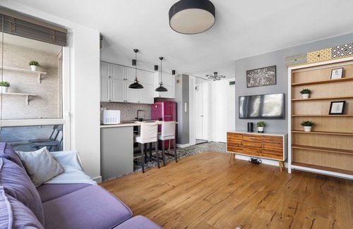 Srodmiescie Apartment | Solec Apartment, Powiśle, Free Parking, 45 m2