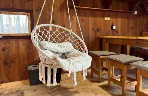 Hrib pri Hinjah Ski Chalet | Somova gora chalet in the woods