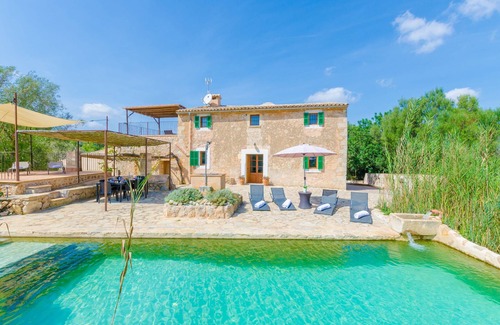 Son Macia Villa | SON VELL - Traditional Majorcan villa with natural pool in the quiet of the countryside. F