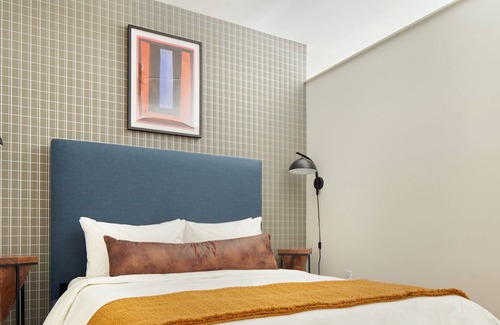 Downtown Minneapolis Apartment | Sonder at Sora | Extended Stay One-Bedroom Apartment w/ Juliet Balcony