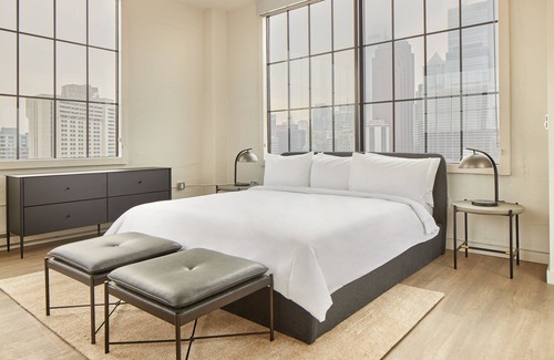Logan Square Apartment | Sonder The Tidewater | Lofted Three-Bedroom Apartment w/ Rooftop