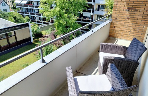 Friedenheim Apartment | Sonnige 1 Zi. Wohnung mit Balkon