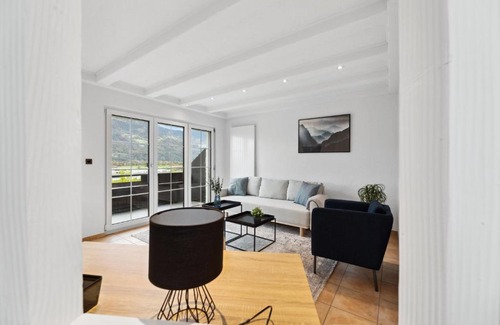 Sevelen Apartment | Sonniges Apartment mit traumhaftem Bergblick