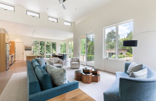Glen Ellen House | Sonoma Serenity: Modern Estate with Pool, Privacy, and Wine Country Charm.