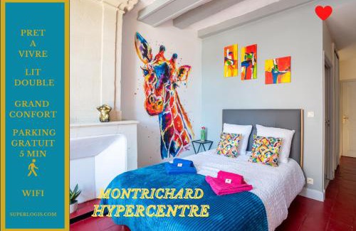 Montrichard Val de Cher Apartment | Sophie 2 pers à 20 minutes de Beauval