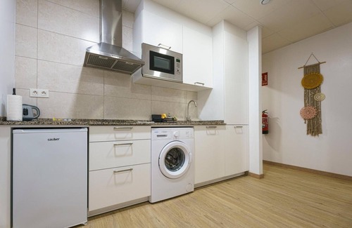 Burela Apartment | Sophie Apartments 'Mediano' with private terrace and Wi-Fi
