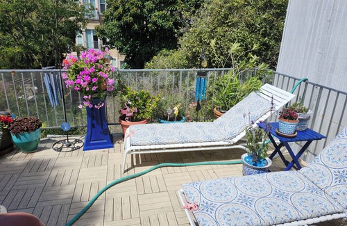 North of the Panhandle Condo | Sophisticated 2BR with parking - centrally located!