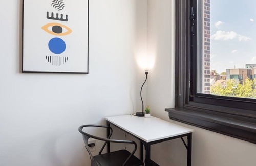 West Philadelphia Apartment | Sosuite | Studio Loft w W/D, Gym, Lounge