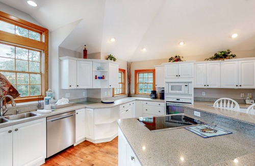 Corolla Light House | sound-front condo with hot tub, indoor pool, & elevator