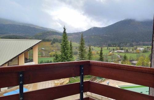 Gresse-en-Vercors Apartment | South-facing apartment overlooking the mountains. Nearby swimming pool and ski slopes