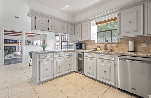 Clear Lake House | SPACEous retreat with hot tub, high-speed wifi, and game room
