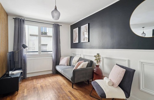 Zola - Pressense Apartment | Spacieux deux chambres Charpennes Villeurbanne