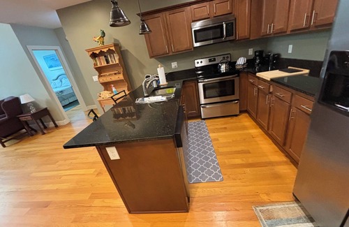 Albany Apartment | Spacious 1 BR apt in converted industrial building. 1 block from Washington Park