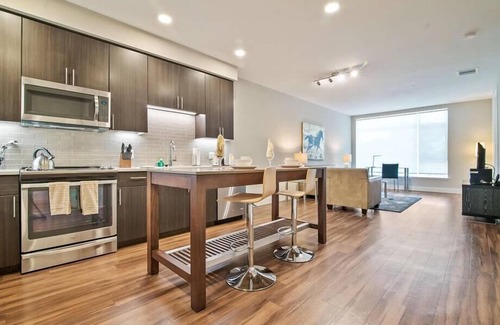 Shoreline West Apartment | Spacious 1BR | Free WiFi | Laundry | Near Castro Street