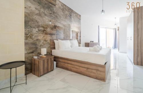 Tarxien Apartment | Spacious, 1BR home with comfortable bed in Tarxien