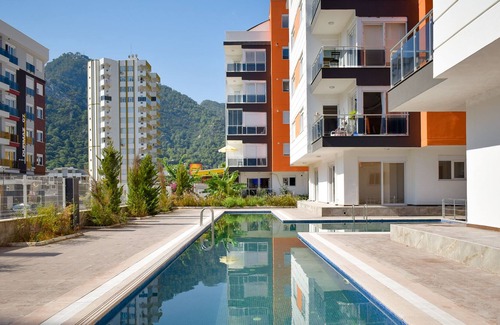 Sarsu Mahallesi Apartment | Spacious 2 bedroom apartment with big kitchen and mountain view
