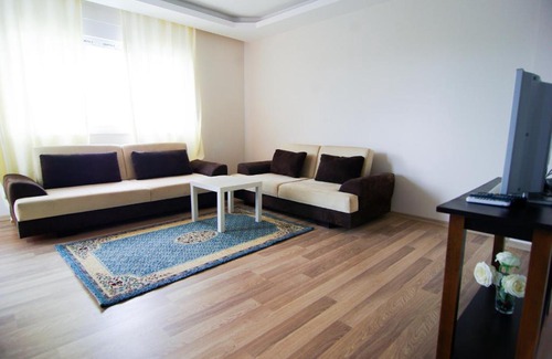 Sarsu Mahallesi Apartment | Spacious 2 Bedroom For Up To 5 With Mountain View. Free Wifi
