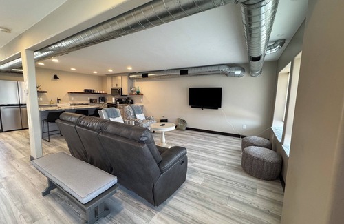 Dyckesville House | Spacious 3-Bed, 2-Bath Private Home Featuring a Private Marina, Kayaks and Gas fire pit