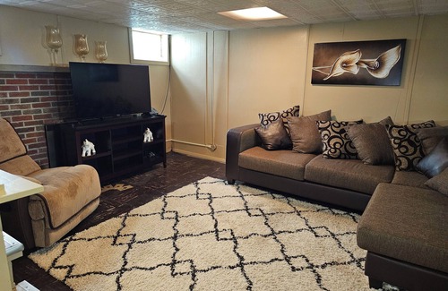 East Cleveland House | Spacious 4 bedroom house with bedrooms on the first floor. Travelers welcomed.