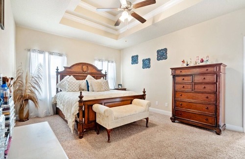 Saraland House | Spacious 4 bedroom 3 Full Bath, including a private office.nFree WIFI Included.