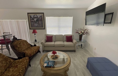 Eisenhower House | Spacious 4-bedroom house in peaceful Lehigh Acres with WiFi, AC. Newly remodeled