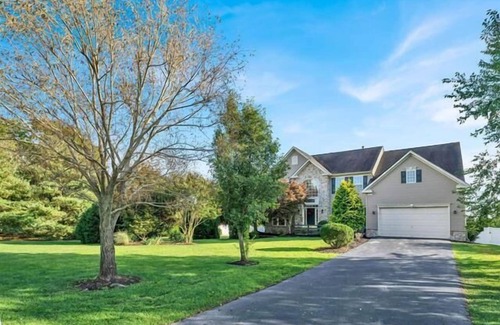 Cape May Court House House | spacious 5,500 square foot home located on one acre property, is fully fenced and Great for larger groups, comfortably accommodating 24 total guests.