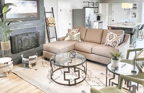 Decatur House | Spacious 5BR Family Getaway | Game Room + Fire Pit